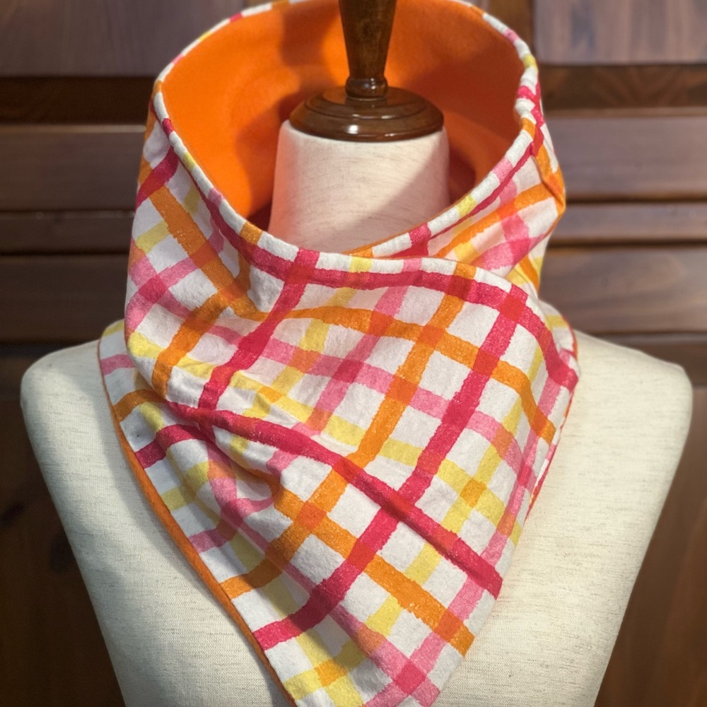 Colorful Plaid Scarf